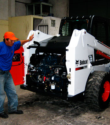 Reparación y mantenimiento de minicargadores Bobcat